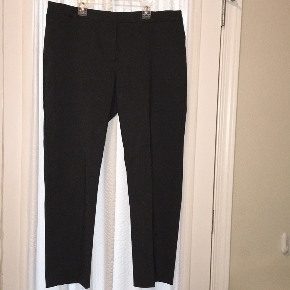 Grey, tweed dress pants
